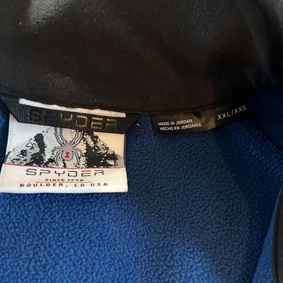 Spyder
Core Men's 1/4 Zip Thermal Waffle Knit Sweater Pullover Jacket Blue XXL - Picture 5 of 9